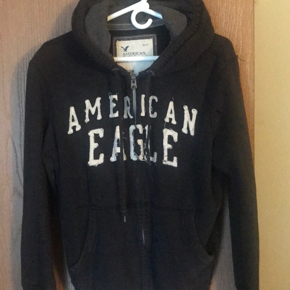 Zip up American eagle jacket